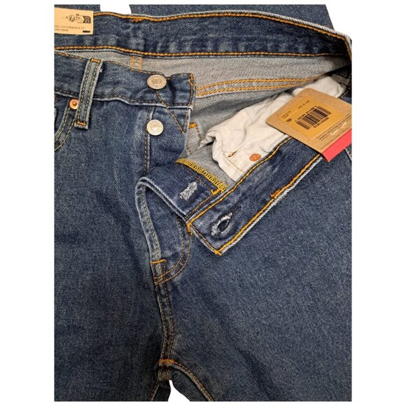 NWT Levi’s 501 Original Fit Men’s Jeans–Medium Wash –Straight Leg –Multiple Size - Picture 4 of 13